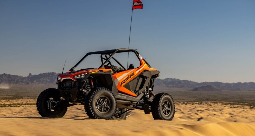 Polaris RZR Wide Open Side By Side