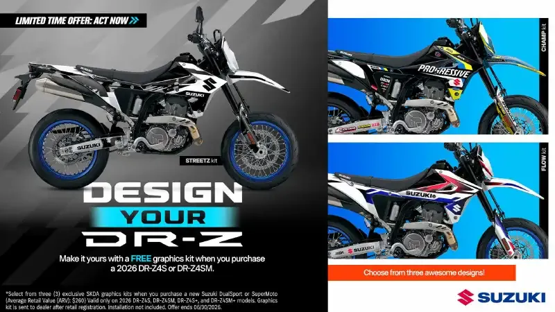 You are currently viewing Suzuki – Design Your DR-Z