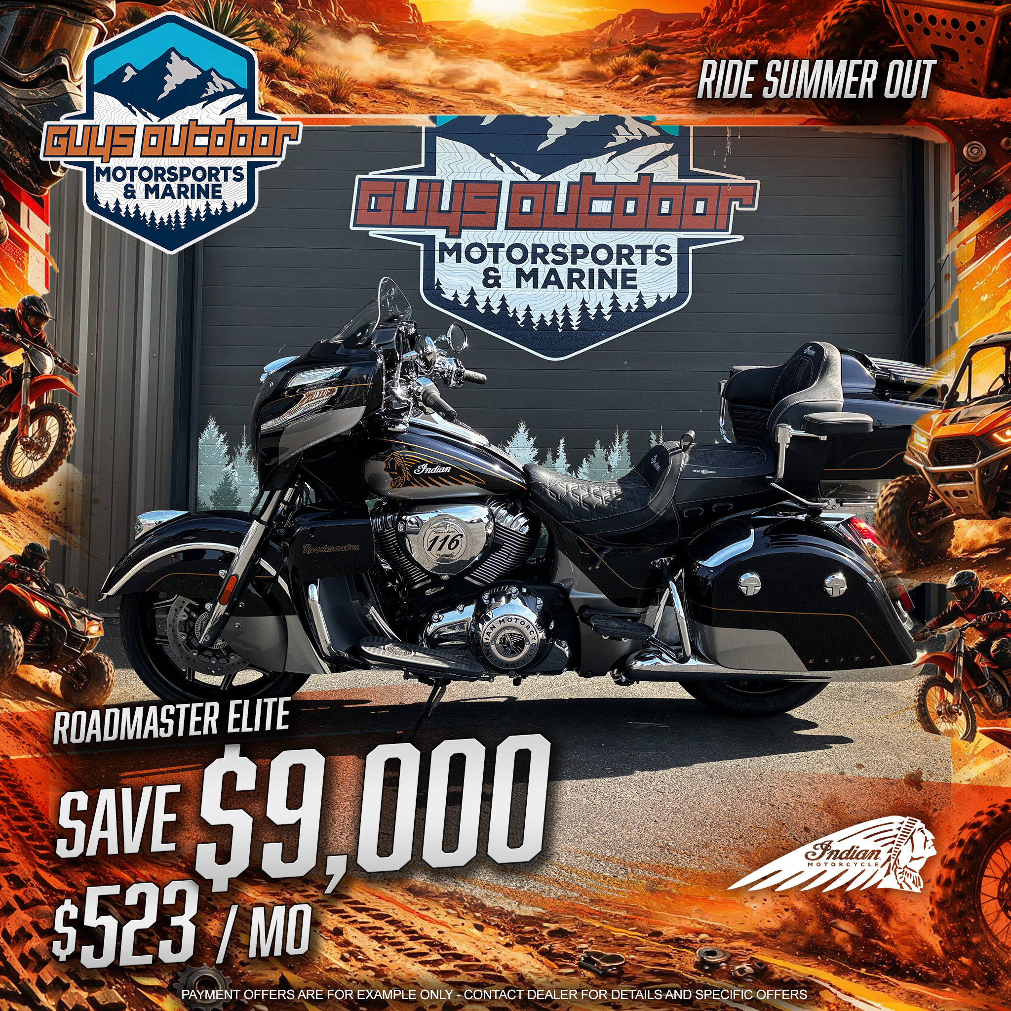2025 Indian Motorcycle ROADMASTER ELITE, SPIRIT BLU CNDY FADE, 49S On Road Motorcycle