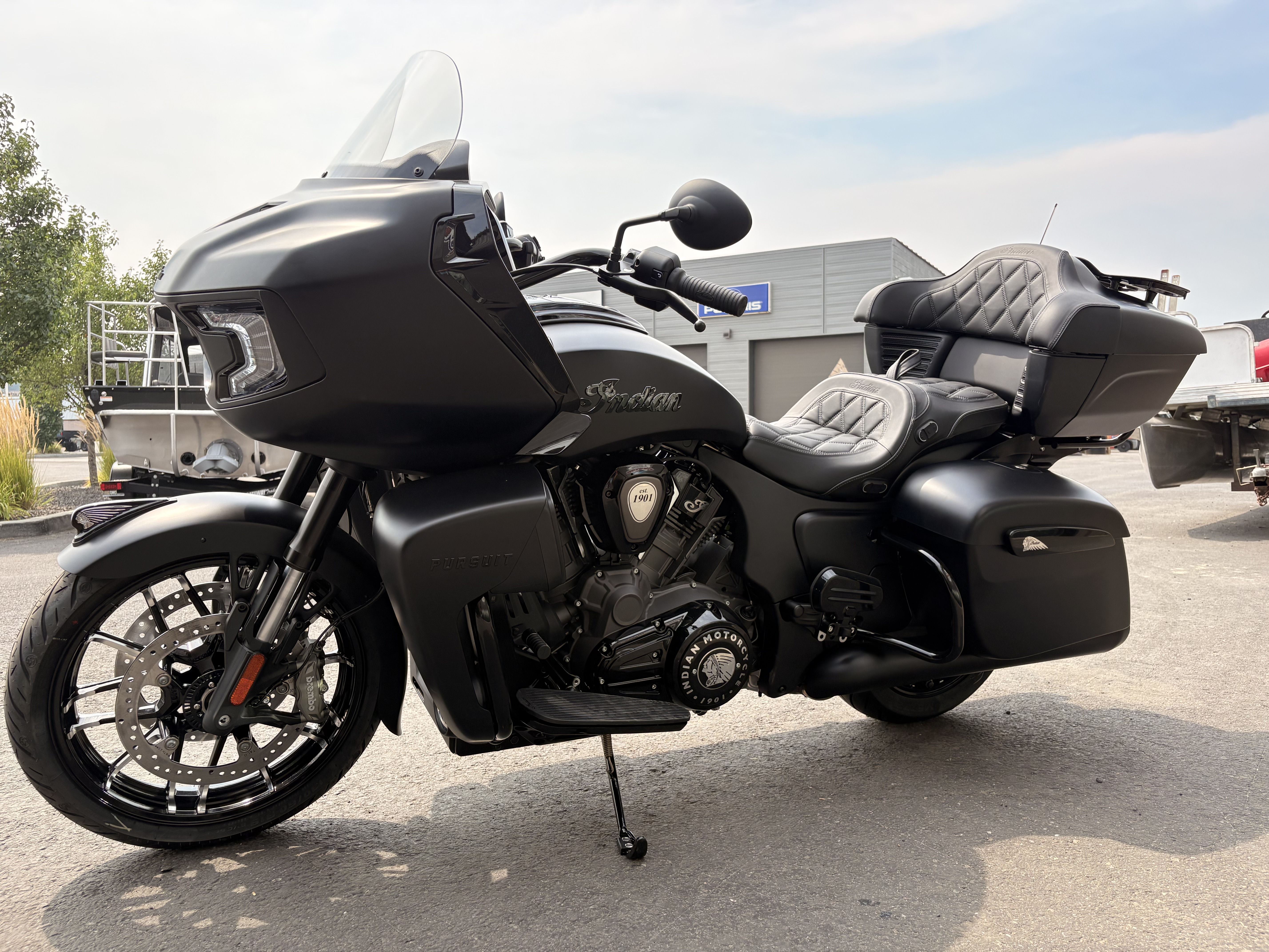 2026 Indian Motorcycle PURSUIT DARK HORSE, BLACK SMOKE, 49ST On Road Motorcycle
