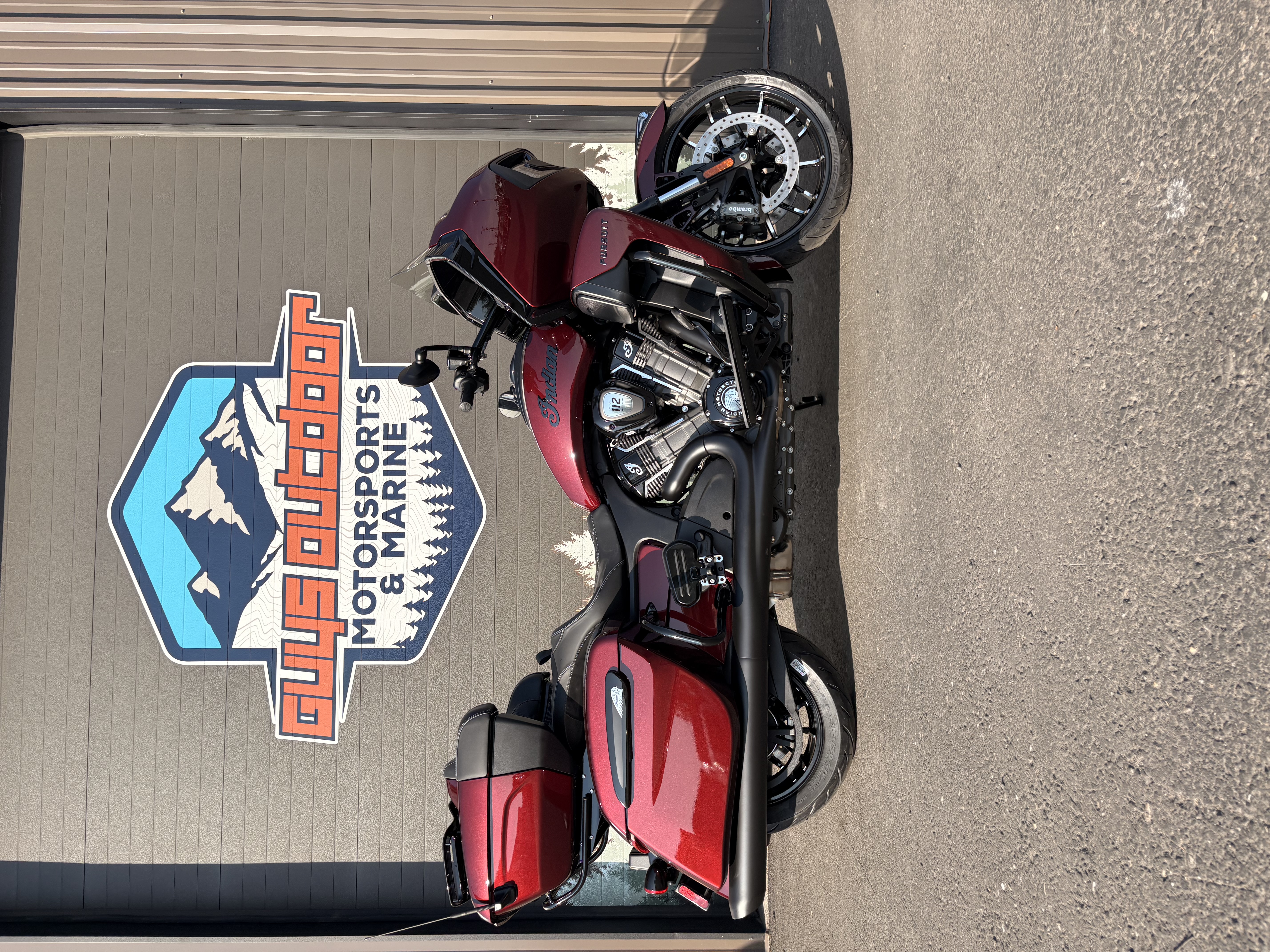2026 Indian Motorcycle PURSUIT DH 112, MAROON METALLIC, 49ST On Road Motorcycle