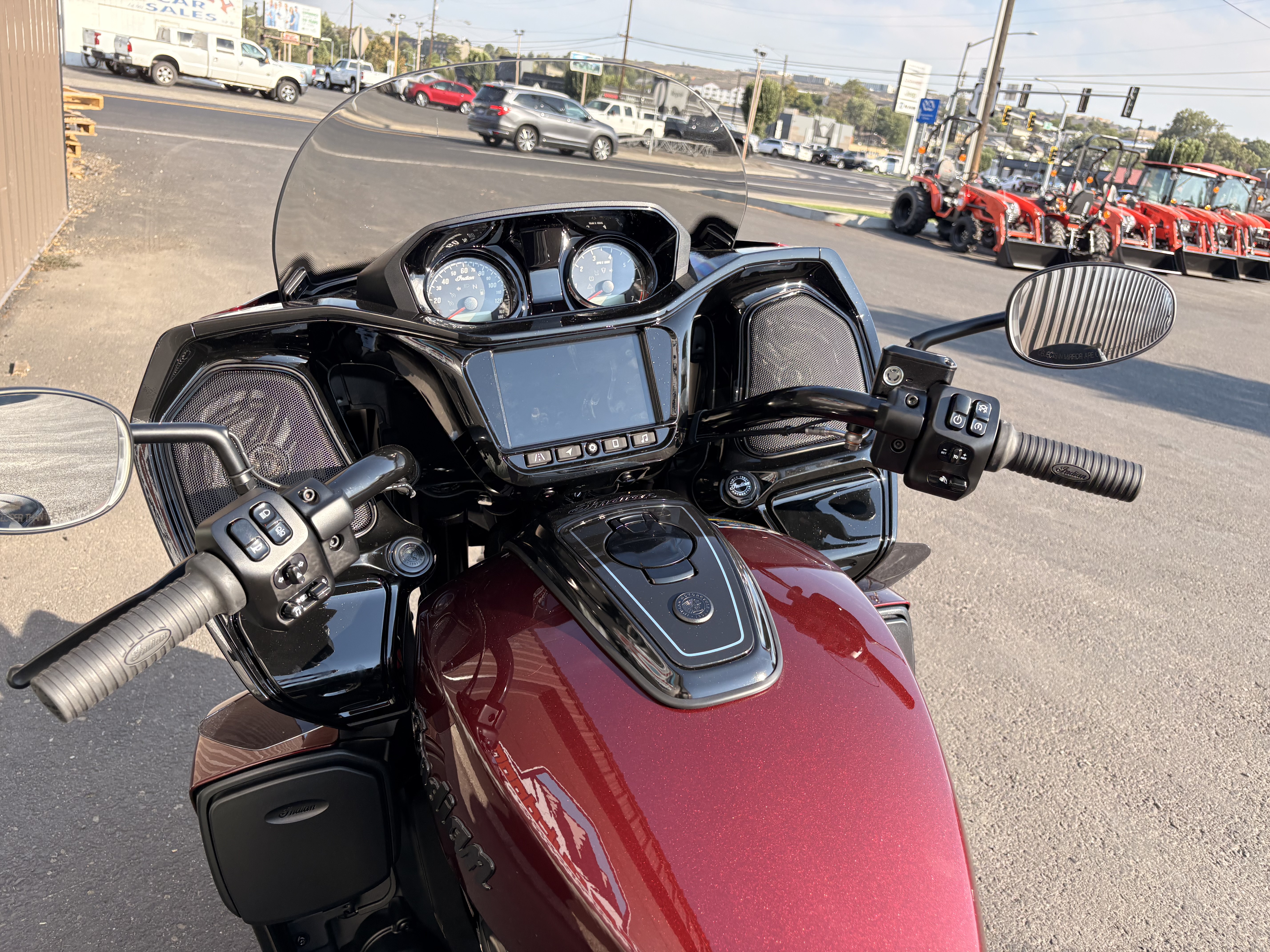 2026 Indian Motorcycle PURSUIT DH 112, MAROON METALLIC, 49ST On Road Motorcycle