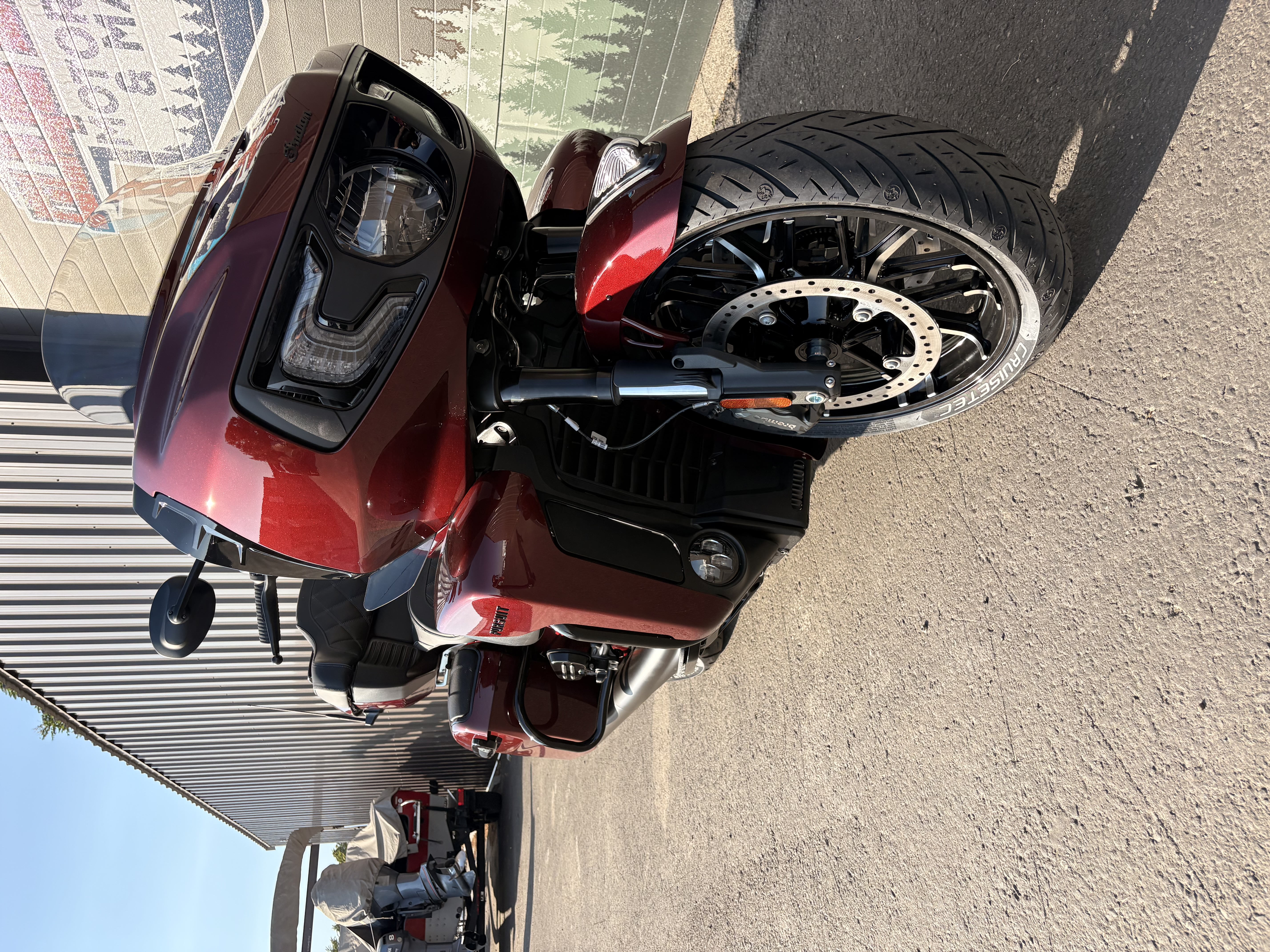 2026 Indian Motorcycle PURSUIT DH 112, MAROON METALLIC, 49ST On Road Motorcycle