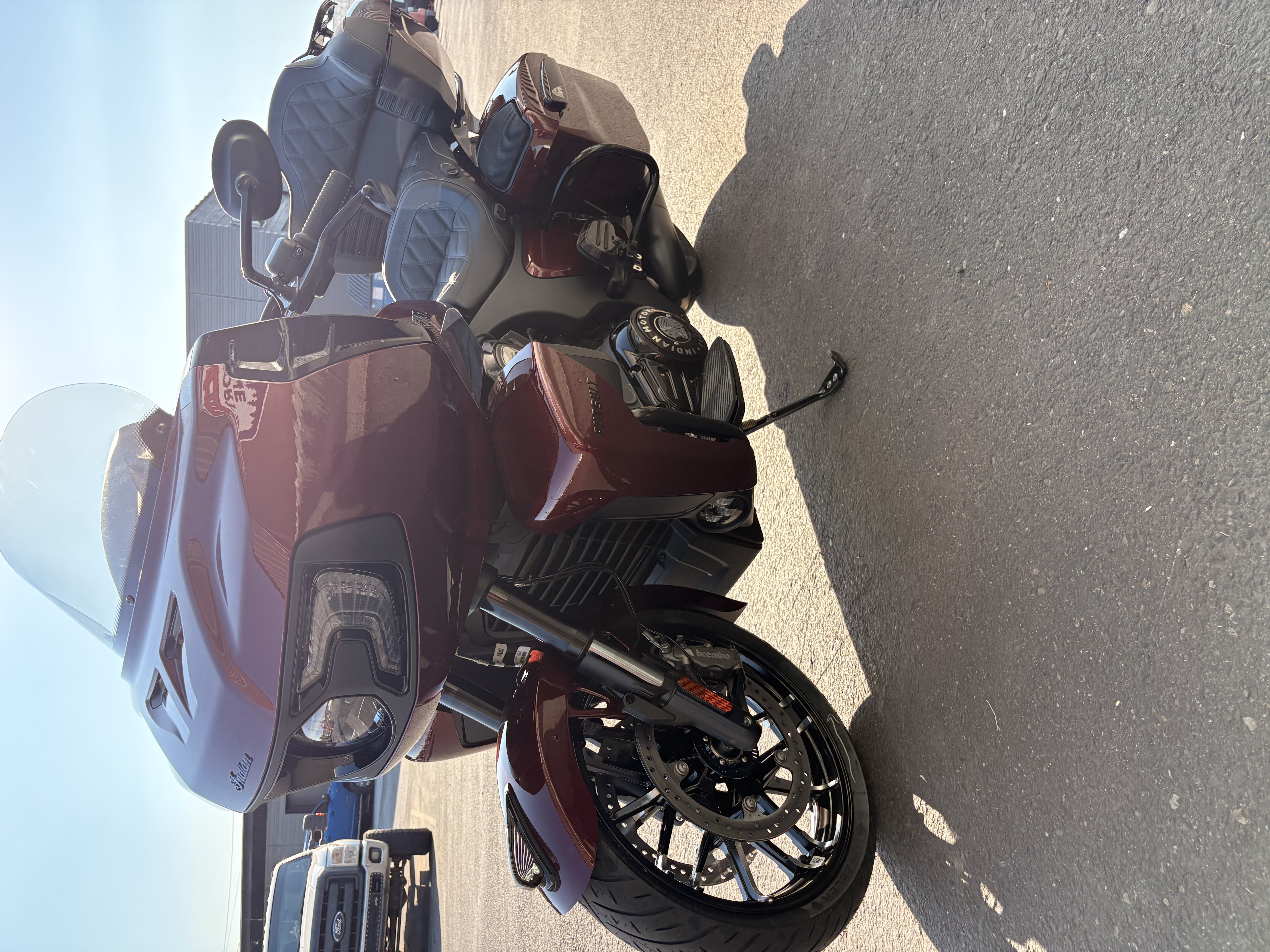 2026 Indian Motorcycle PURSUIT DH 112, MAROON METALLIC, 49ST On Road Motorcycle