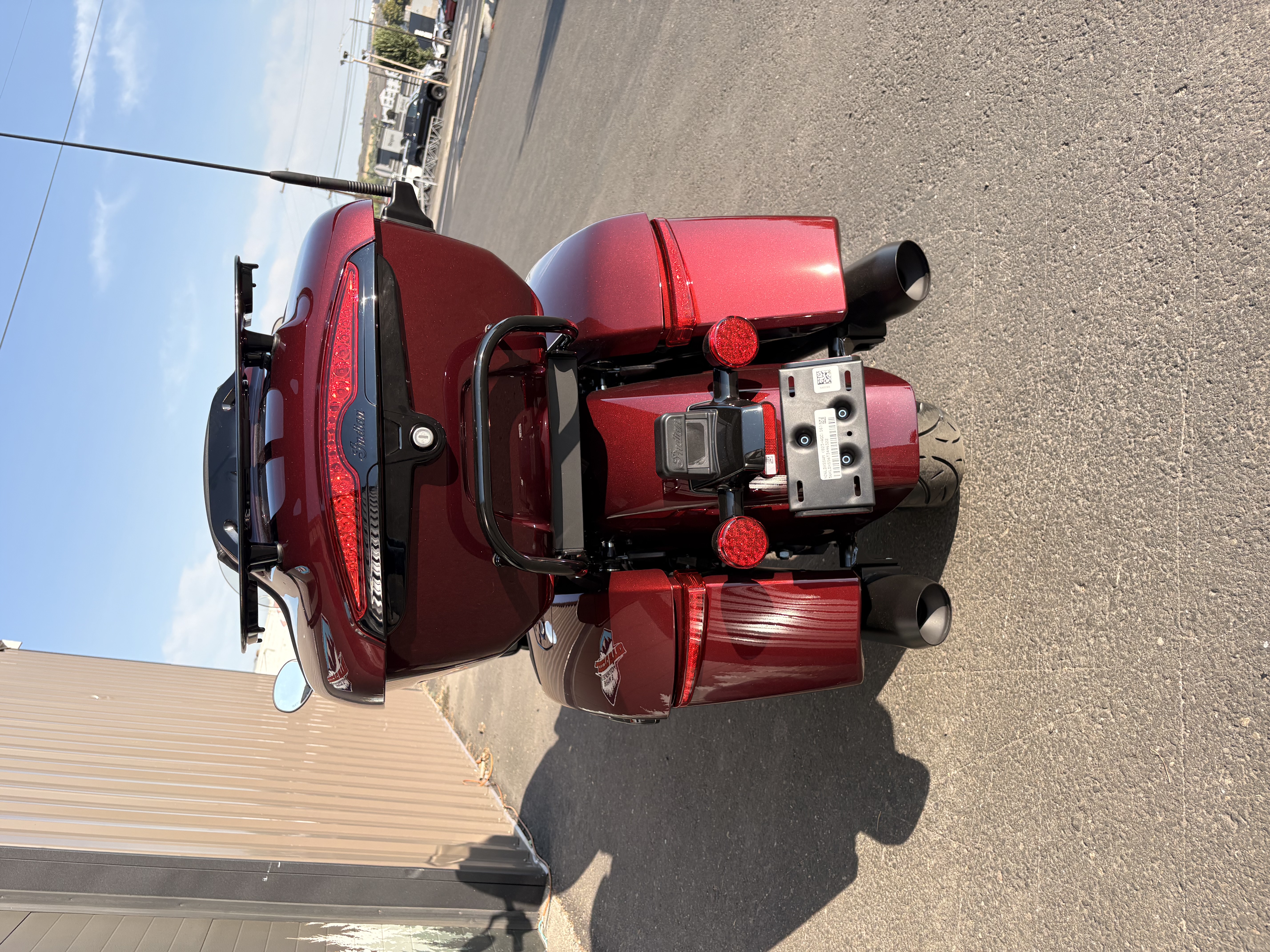 2026 Indian Motorcycle PURSUIT DH 112, MAROON METALLIC, 49ST On Road Motorcycle
