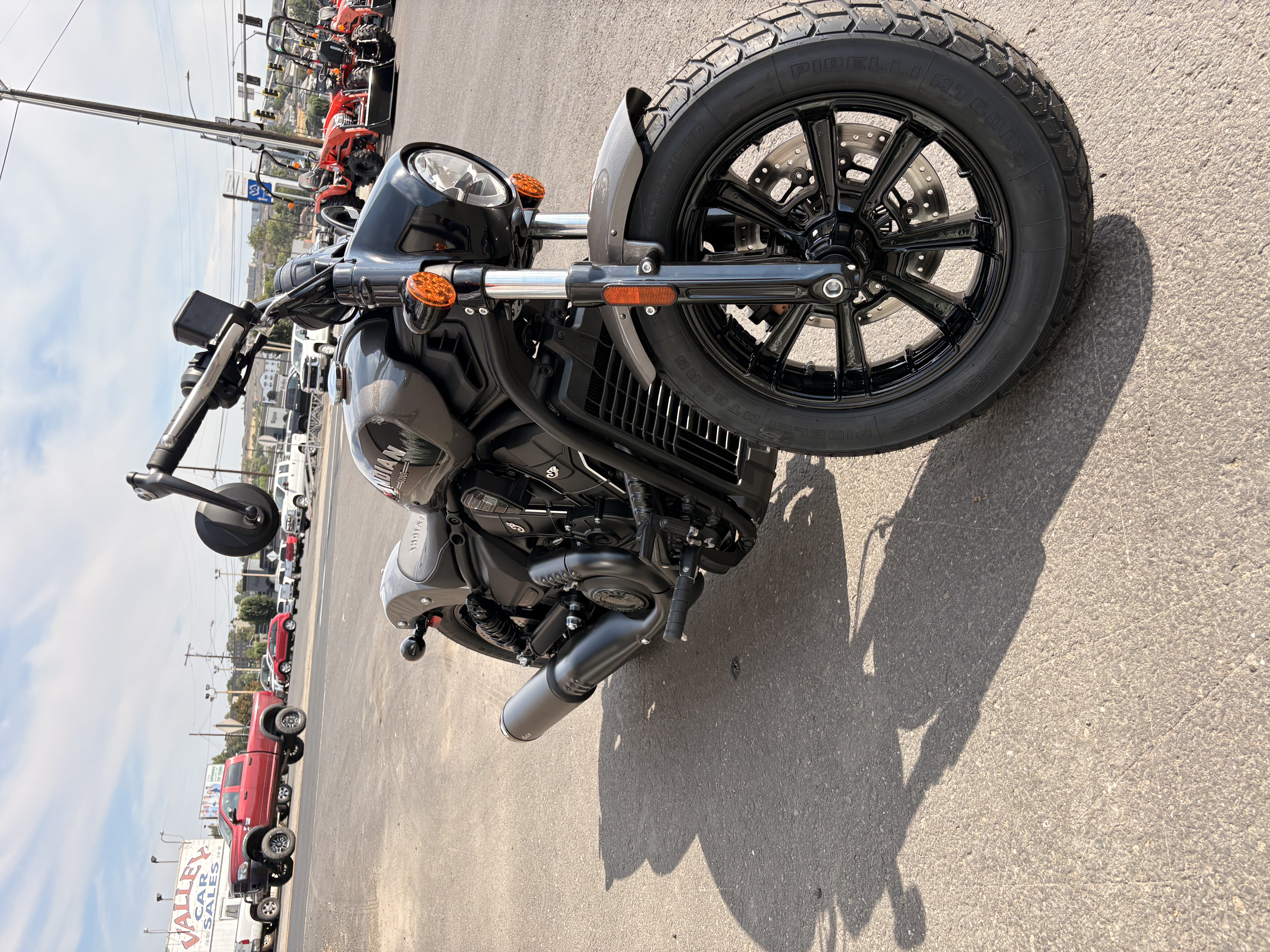 2026 Indian Motorcycle SCOUT BOBBER LT W/ TECH, HEAVY METAL, 49ST On Road Motorcycle