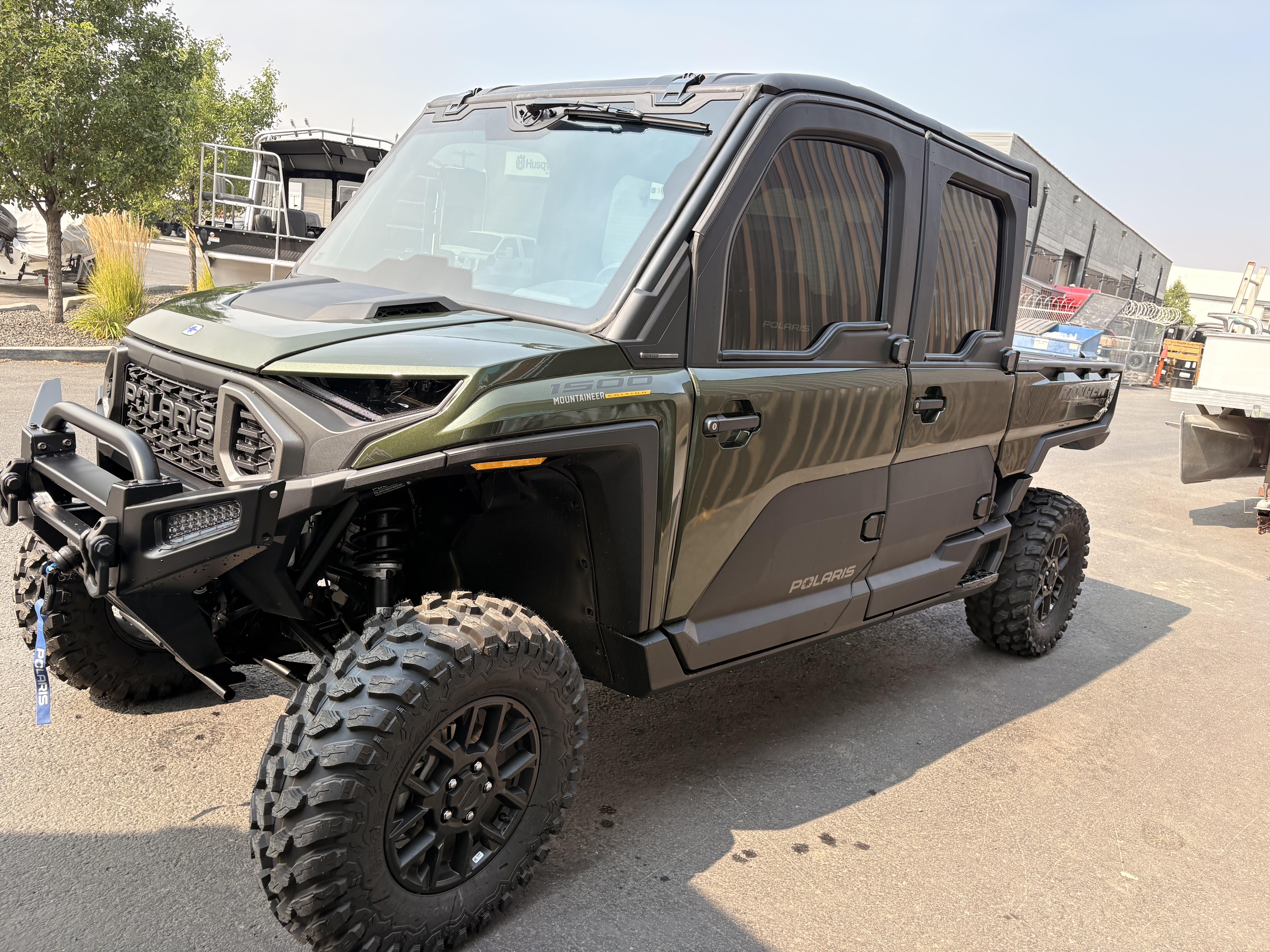 2026 POLARIS RGR CREW XD 1500 MOUNTAINEER TREELINE GREEN UTILITY VEHICLE