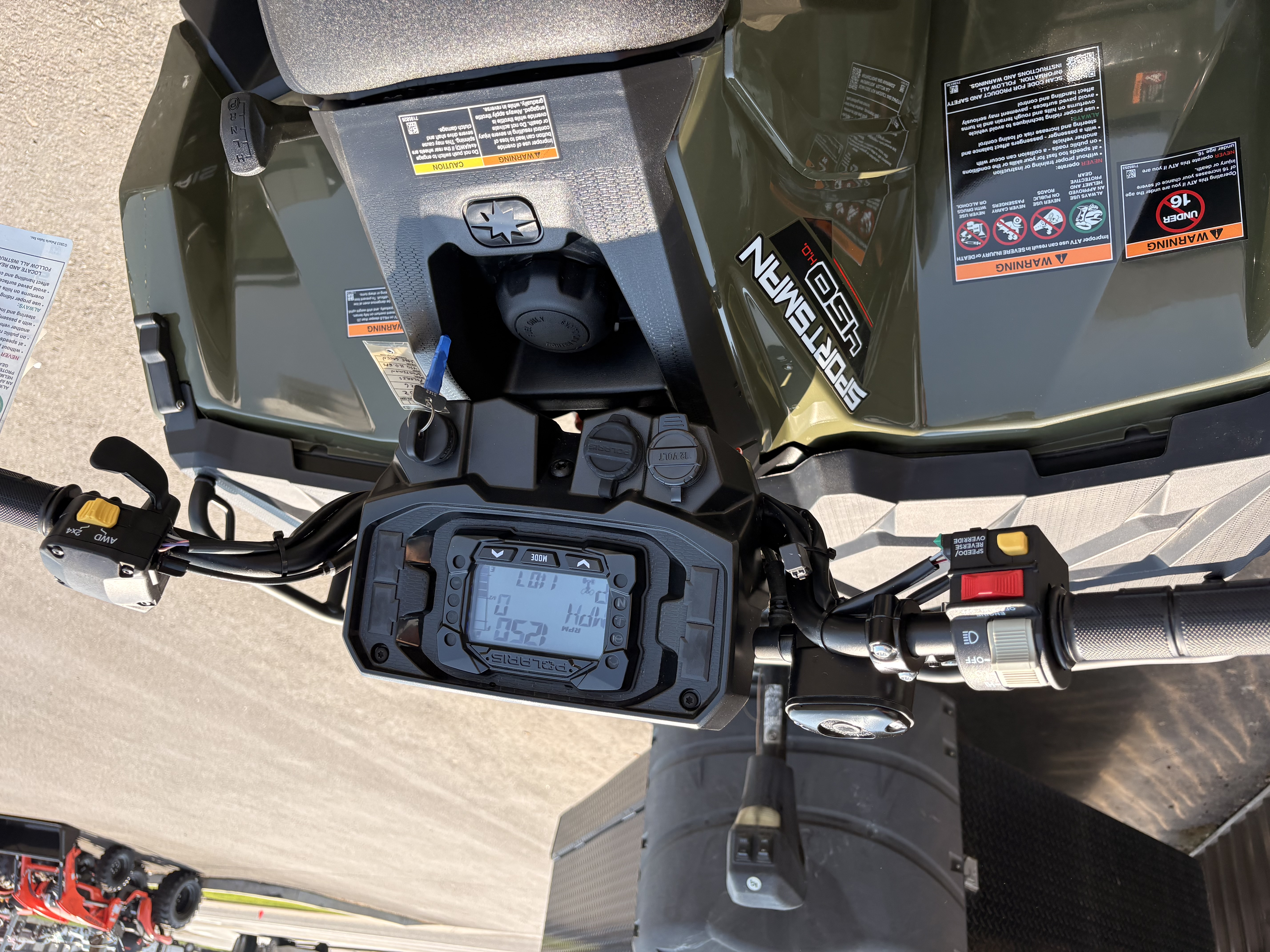 2026 POLARIS SPORTSMAN 450 H.O. EPS SAGE GREEN ATV