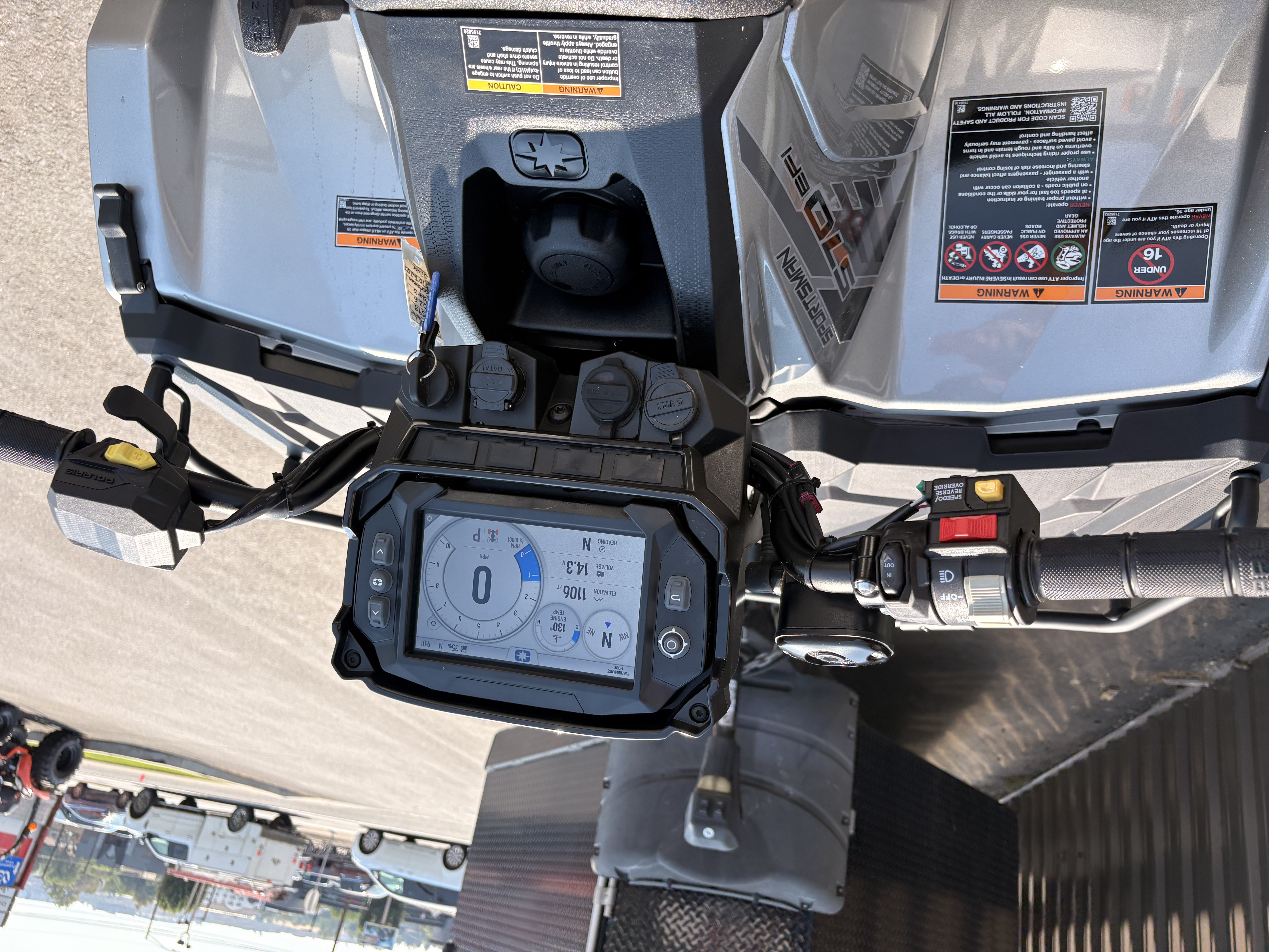 2026 POLARIS SPORTSMAN 570 ULTIMATE TURBO SILVER ATV