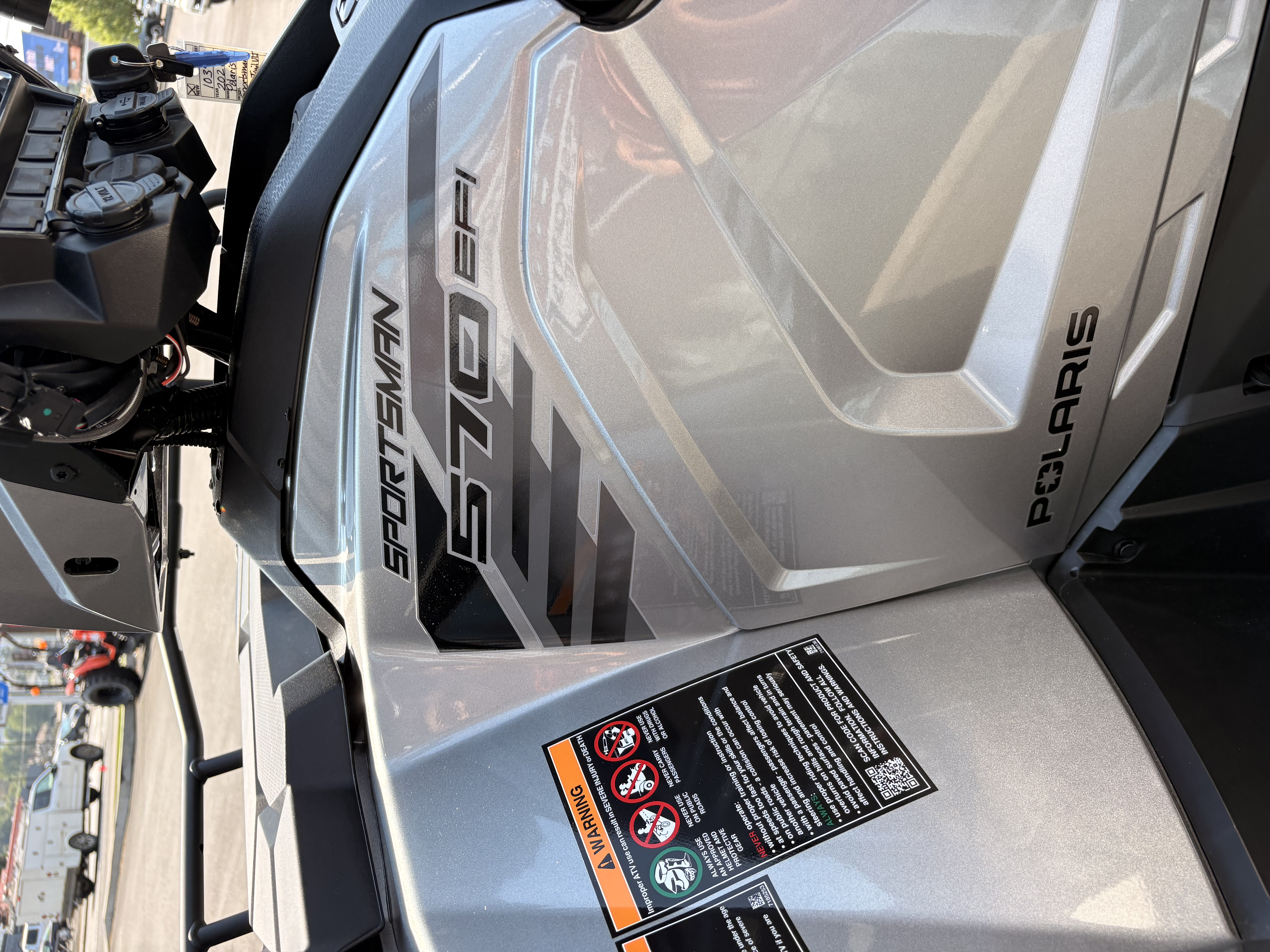 2026 POLARIS SPORTSMAN 570 ULTIMATE TURBO SILVER ATV