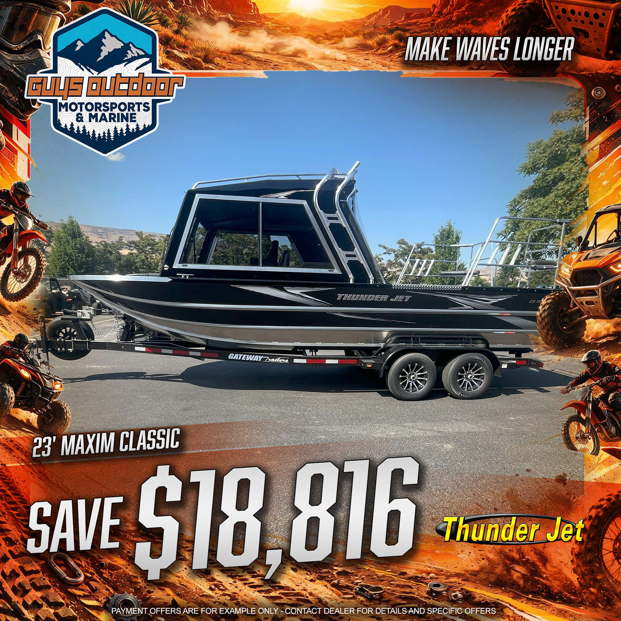 2026 THUNDERJET Maxim Classic BOAT
