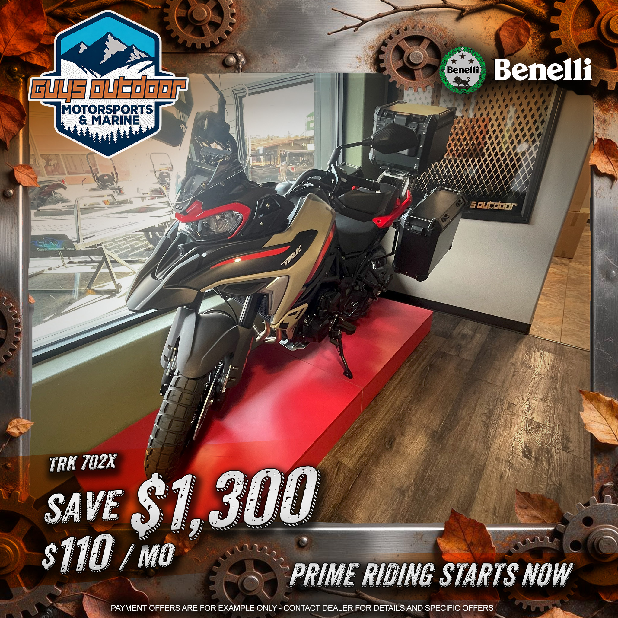 2025 Benelli TRK 702 X Motorcycle / Scooter