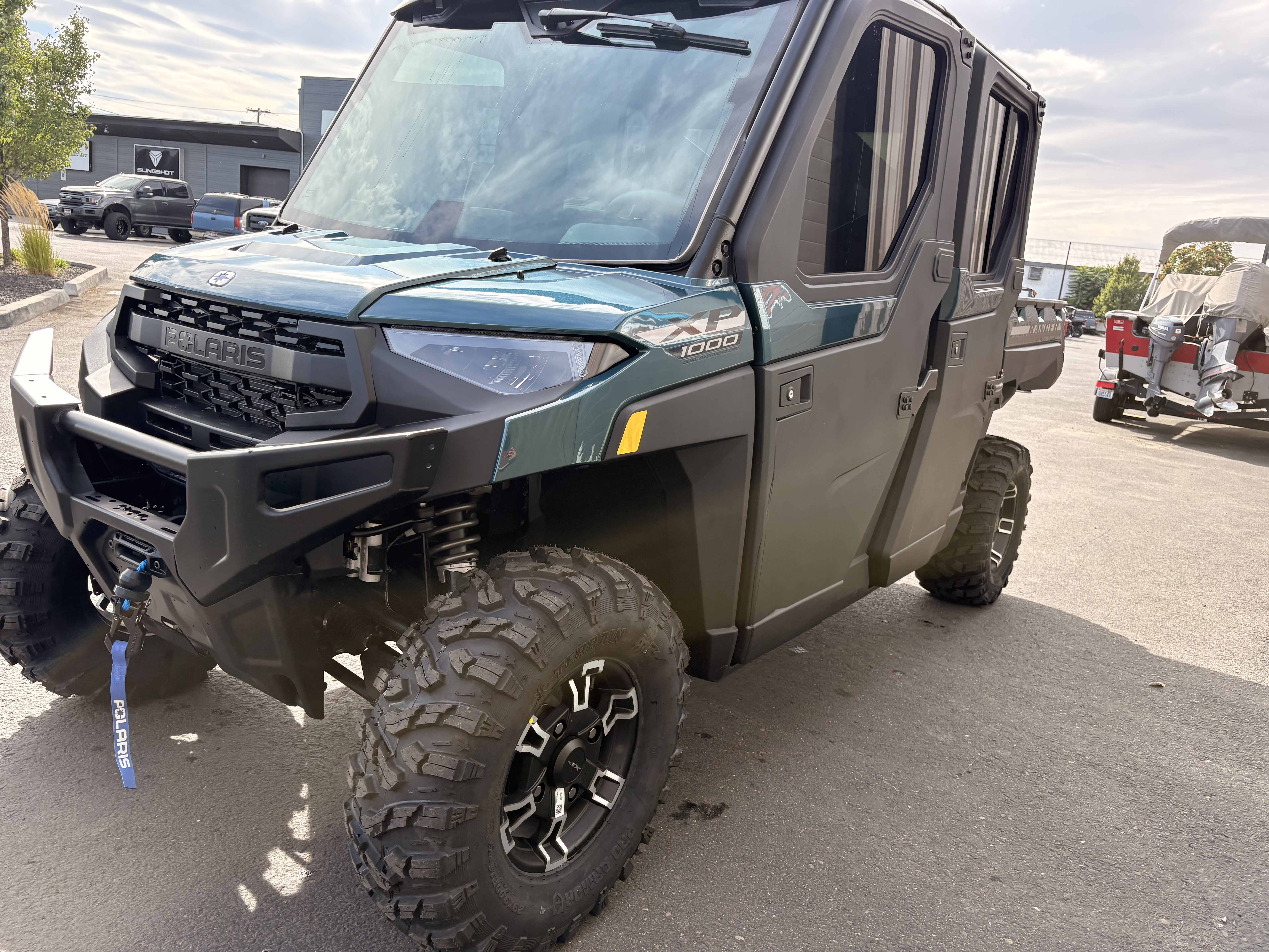 2027 POLARIS RGR CREW XP 1000 NS ULT - BLUE LABYRINTH UTILITY VEHICLE