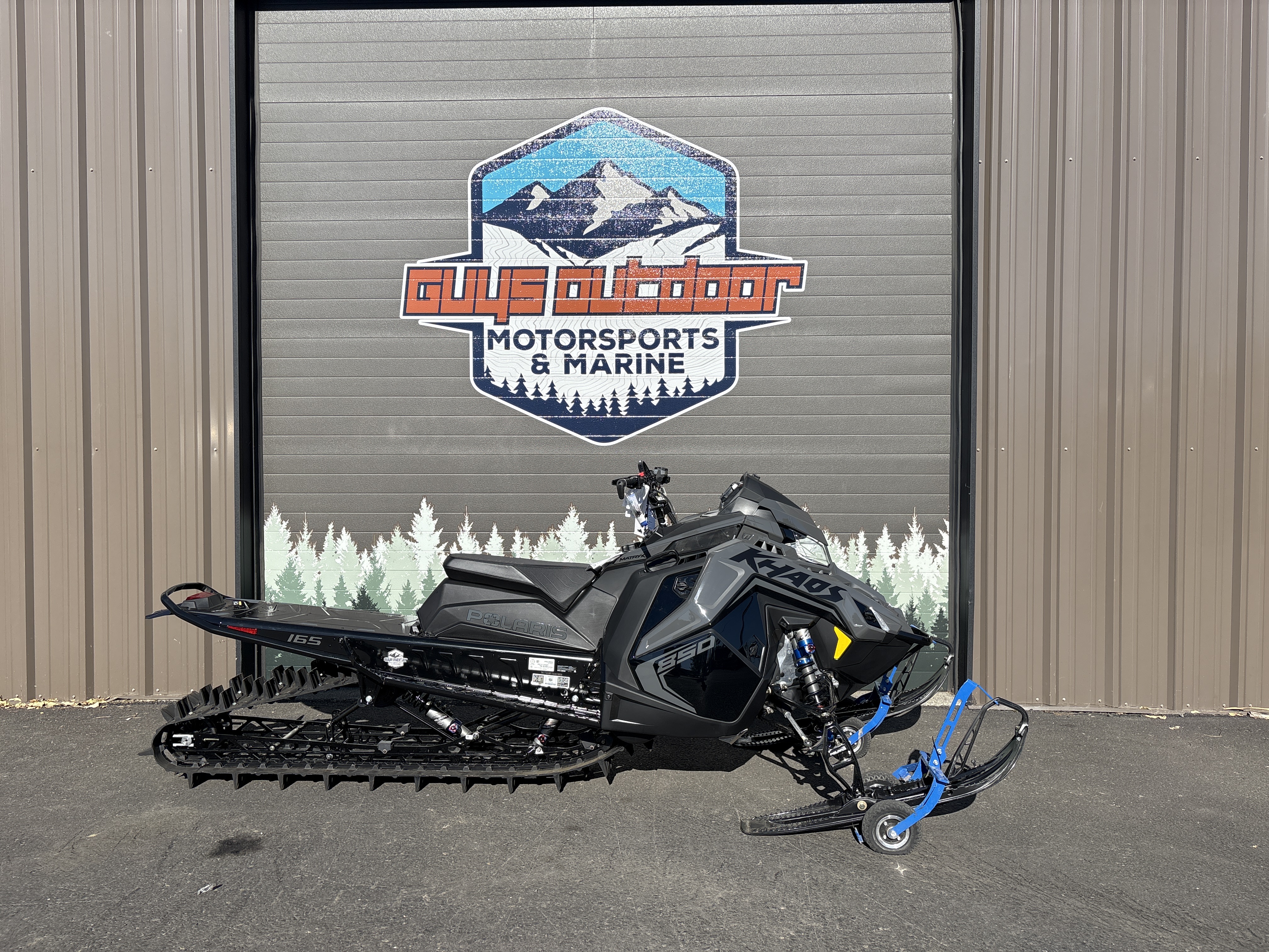2025 Polaris 850 RMK Khaos 165 SNOWMOBILE