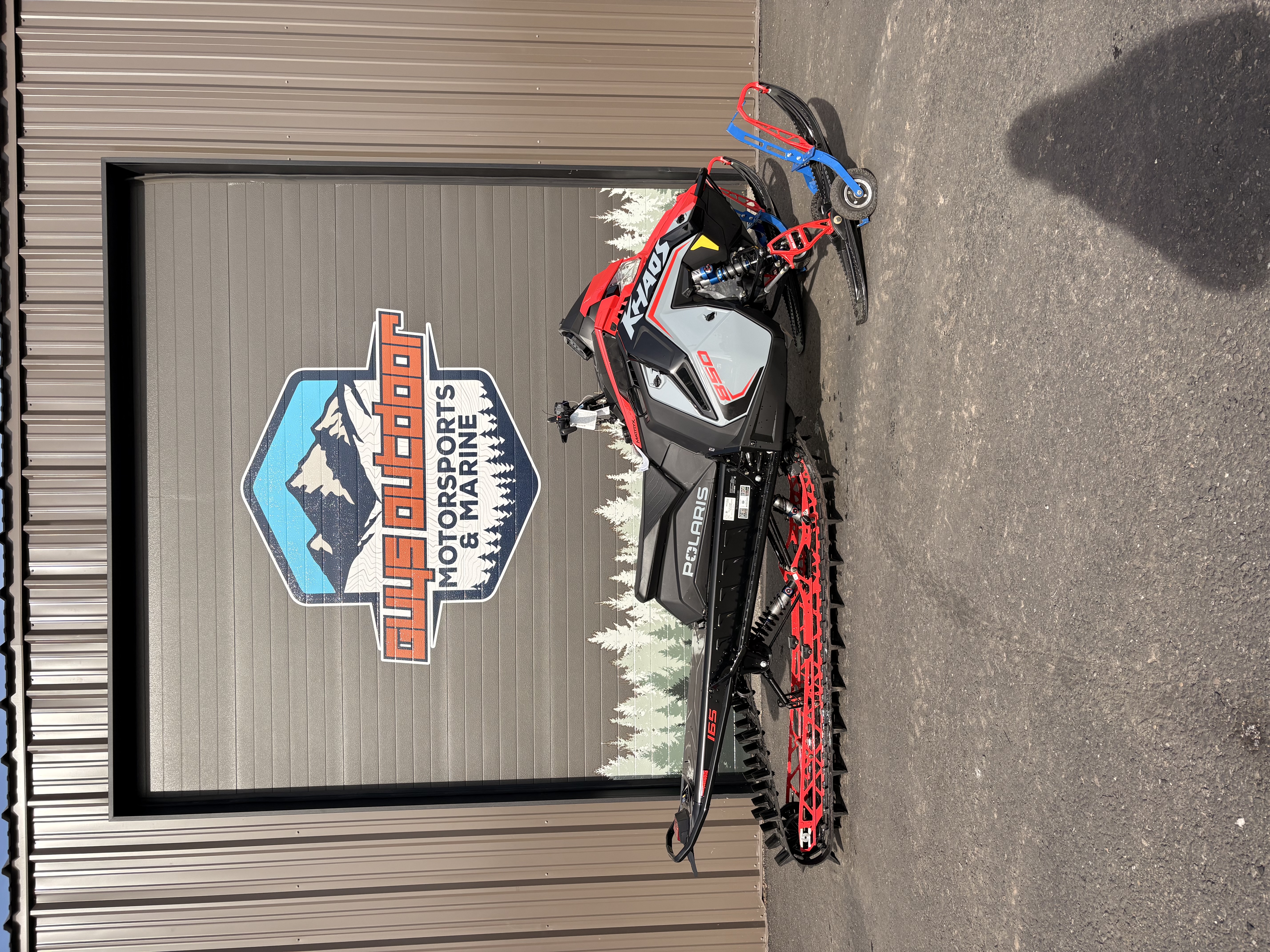 2025 Polaris 850 RMK Khaos 165 SNOWMOBILE
