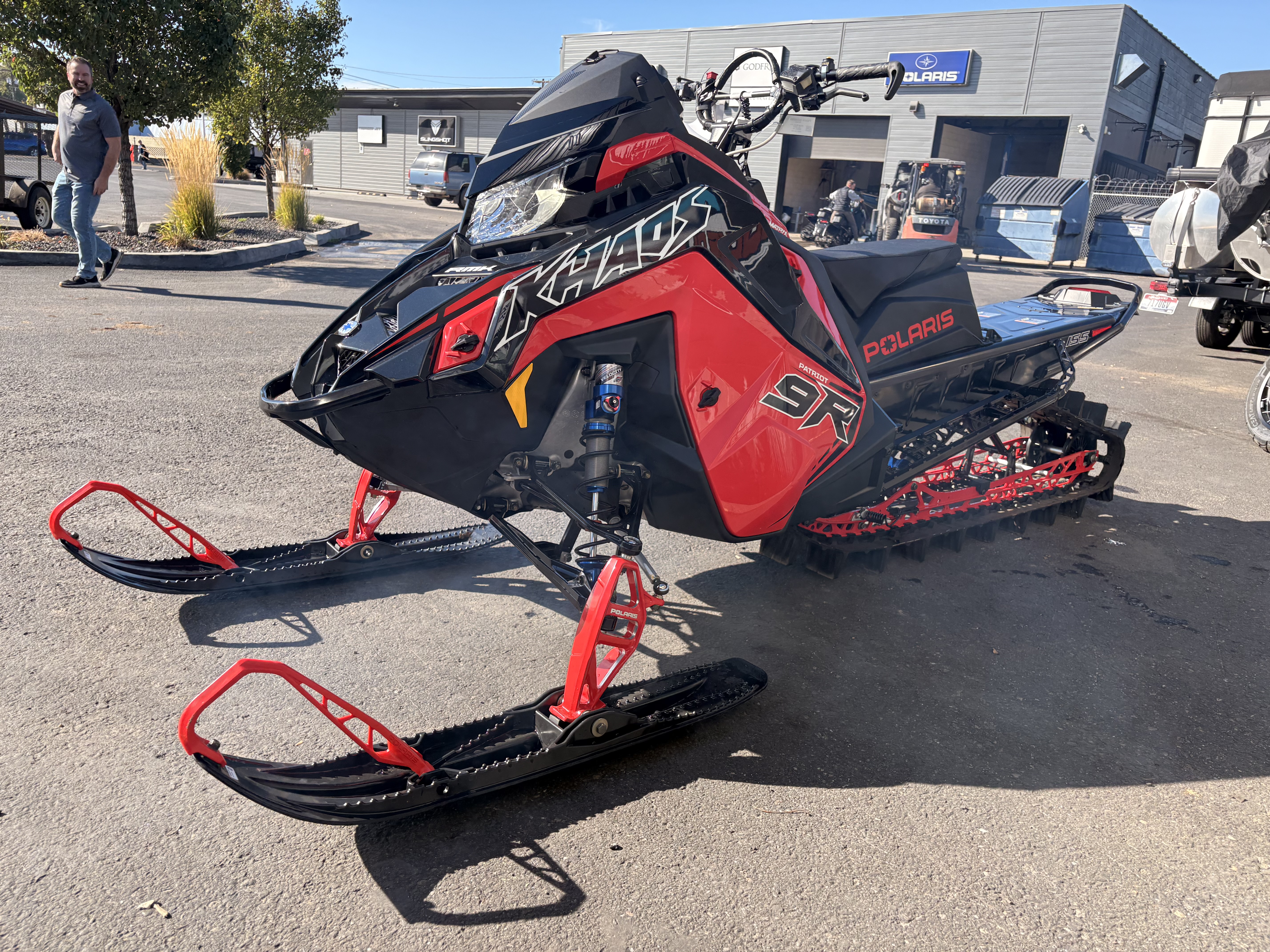 2026 POLARIS 9R RMK KHAOS 155 SNOWMOBILE