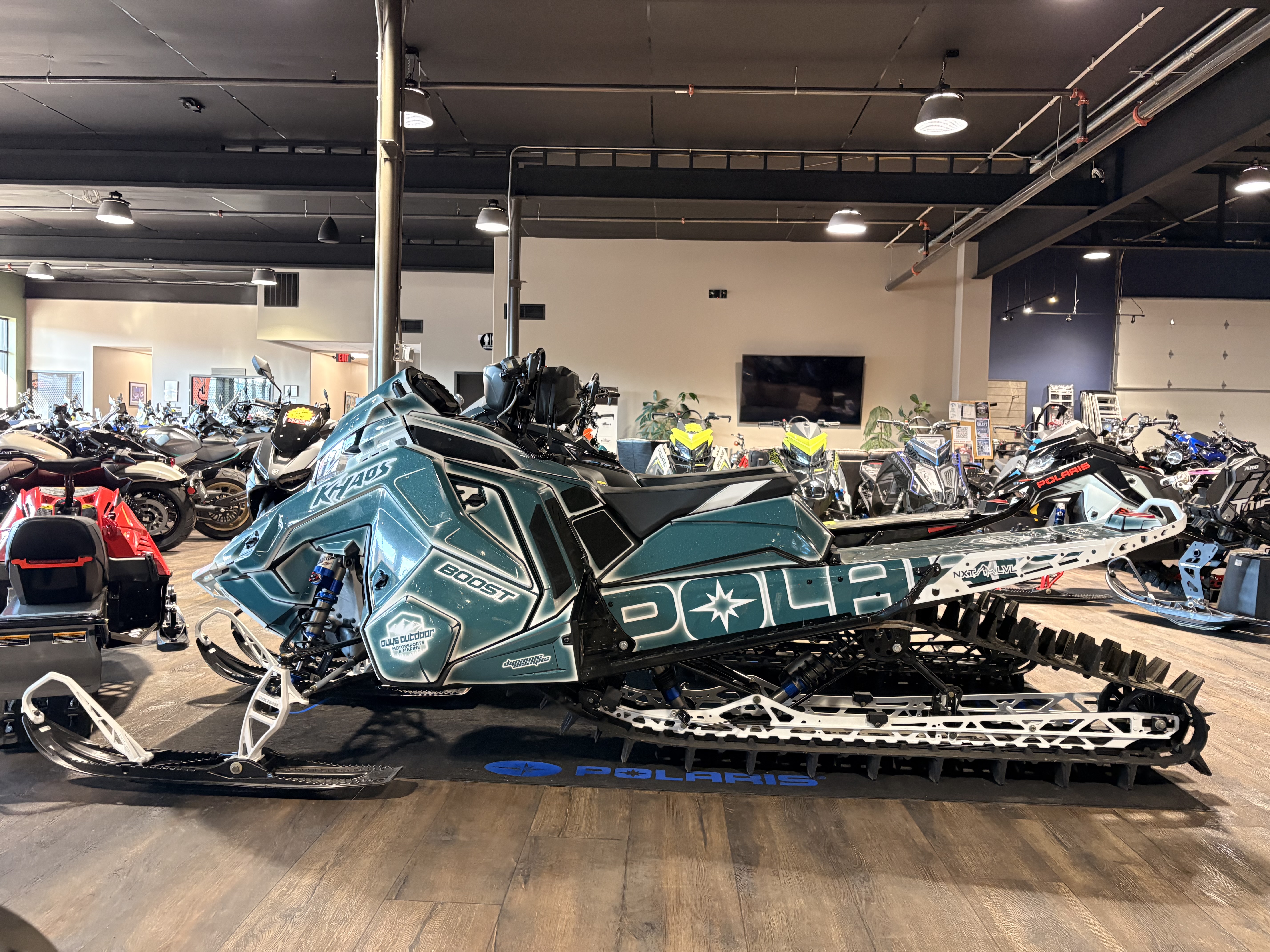 2026 POLARIS SNO-26 BOOST RMK KHAOS 165 Patriot Boost SNOWMOBILE